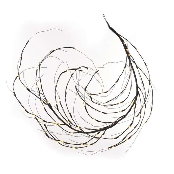LED branch, 150cm, outdoor, warm white, timer image 1