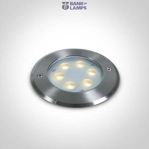 6X1W CW SS316 IP68 RECESSED UNDERWATER 24V image 1