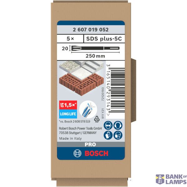 Flat chisel SDS-plus 250 x 20 mm image 1