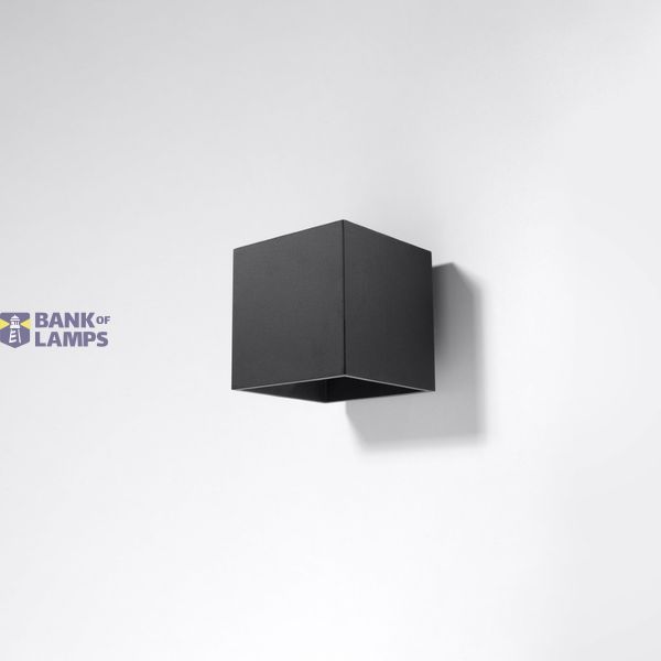 WALL LAMP QUAD 1 BLACK G9 1X40W IP20 image 4