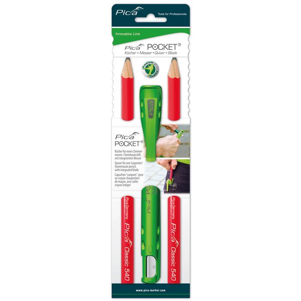 Pica 505/01 Pocket Timmermanspotlood 24cm image 8