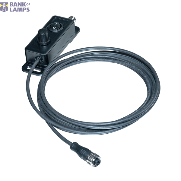 DIMMmodule, 3m cable + M12 socket, A-coded/M12 plug, A-coded, max, 4 A, 24V DC image 1