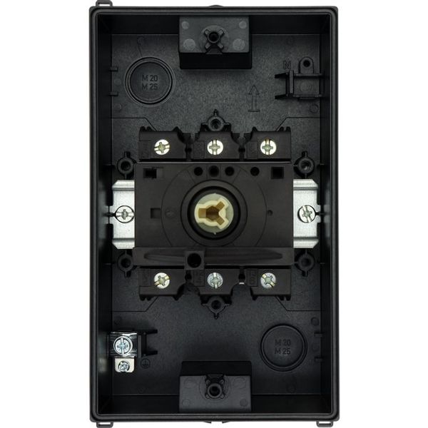 P3-63/I3/SVB-SW On-Off switch, P3, 63 A, surface mounting, 3 pole, STOP function, With image 4