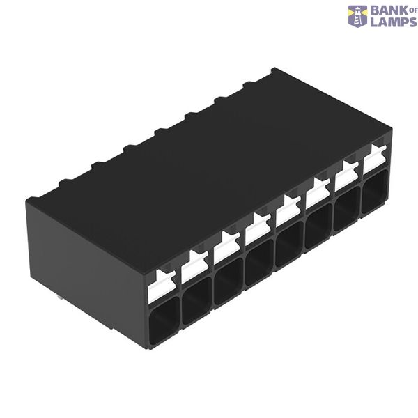 THR PCB terminal block push-button 1.5 mm² black image 1