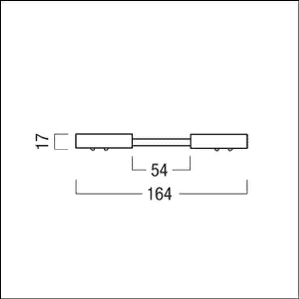 SUP2 TRACK ELECTRICAL BRIDGE 48V BK - Electrical accessories image 2