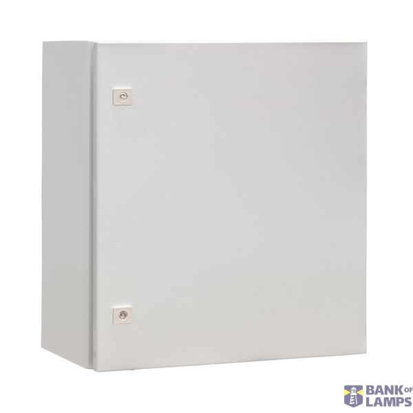 Wall-mounted enclosure 1 door IP65 H=600 W=600 D=300 mm image 1