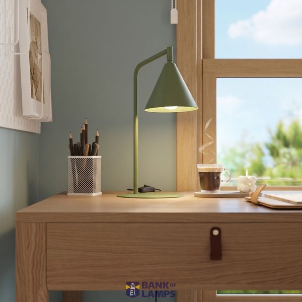 Table lamp NOX olive green image 9