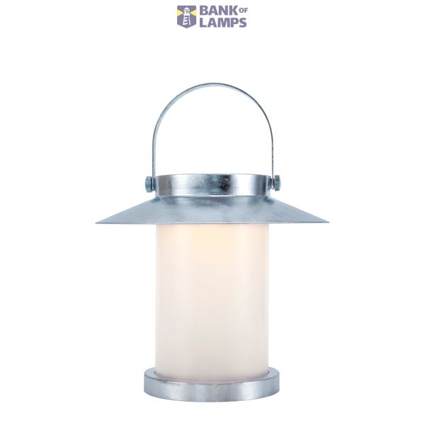 Temple 30 Solar | Battery light | Galvanized image 1