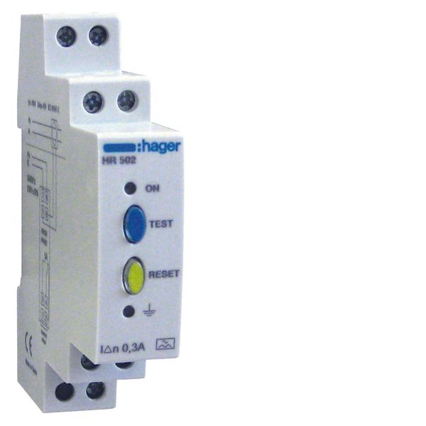 EARTH LEAKAGE RELAY 0.3A INSTANT TRIP image 1