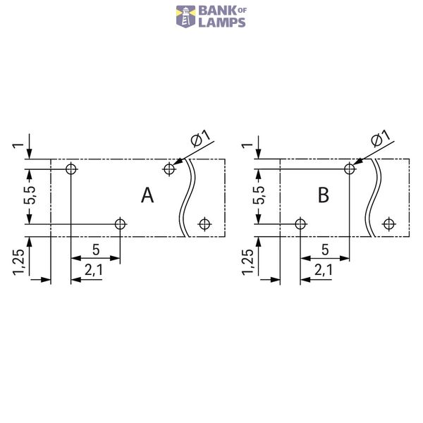 THR PCB terminal block push-button 1.5 mm² black image 2