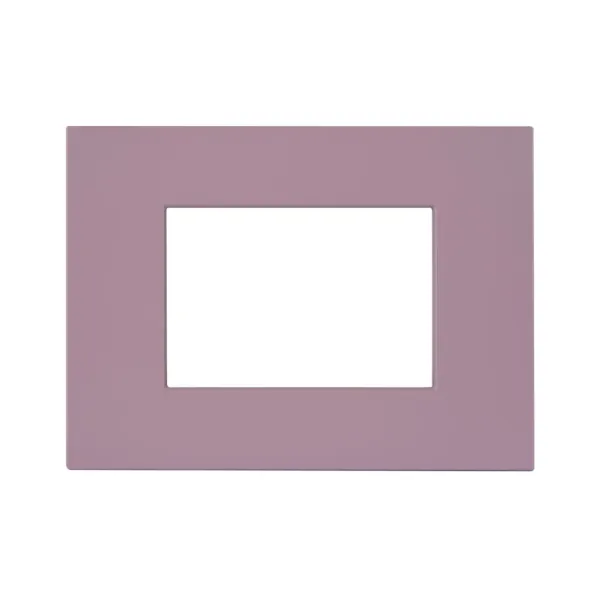 SMART EASY S44 TECHNOPOLYMER PLATE, PURPLE COLOR - MATT FINISH - 3 MOD. image 1