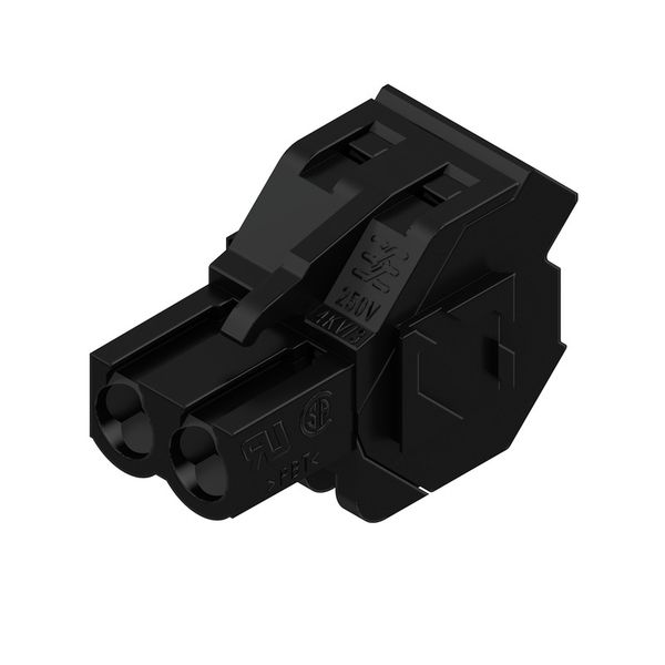 PCB plug-in connector, female plug, 5.08 mm, Number of poles: 2, 225°, Clamping yoke connection, Clamping range, max. : 4 mm², Box image 4