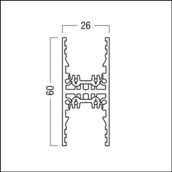 SUP2 TRACK H 4M SR - Low voltage H profile image 2