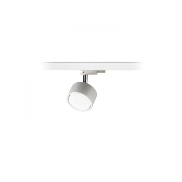 PIXIE for 3-circuit tracks white chrome 230V LED GX53 7W image 1