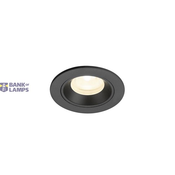 NUMINOS© XS recessed ceiling light 4000K 40ø IP20 round bl image 1
