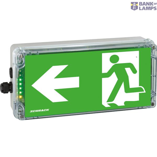 EX-protected emerg.luminaire EXIT N zone1/21 LED 3h 230V AC image 1