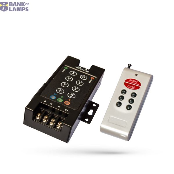 RGB CONTROLLER WITH REMOTE RF-8B 12V for LED strip image 12