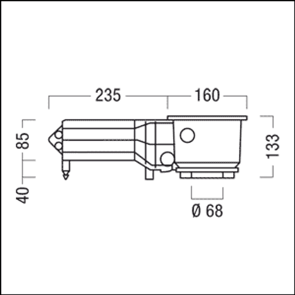 MICROS2 R68 CASTING SURROUND - Concrete casting surround MICROS D70 image 2