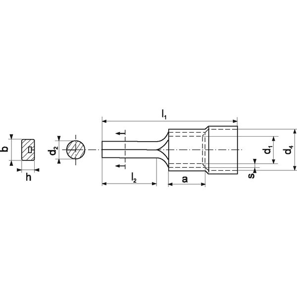 Pin terminal KWE_1-20/100 image 3