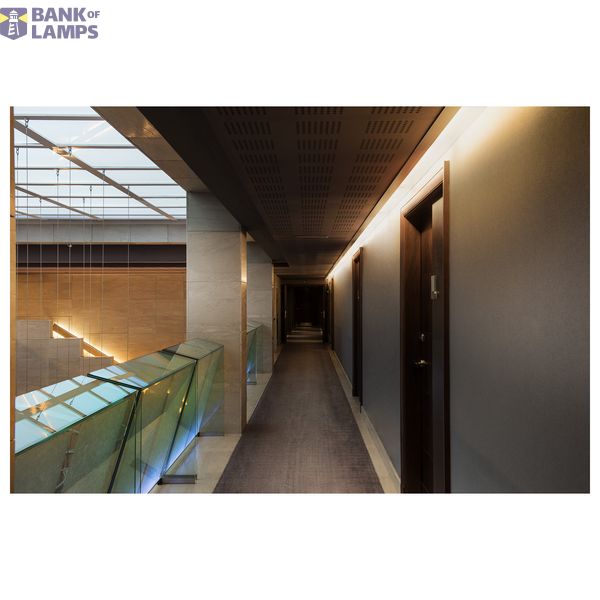 GLENOS industrial profile flat, matt white, 2m image 3