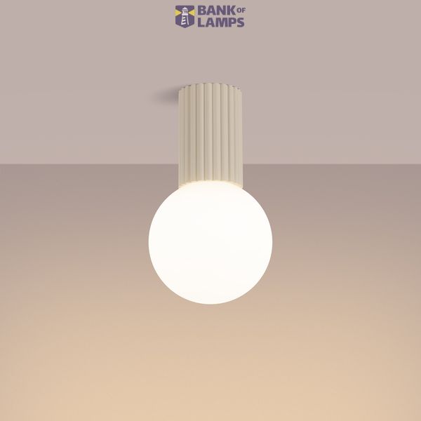 Ceiling lamp HALO beige IP44 image 8