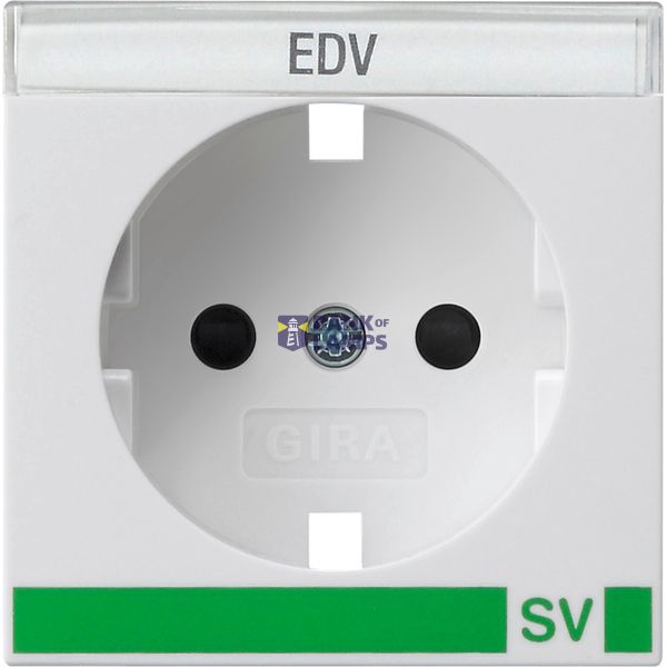 cov. SCHUKO in.sp. + SH impr.SV System 55 p.white image 1