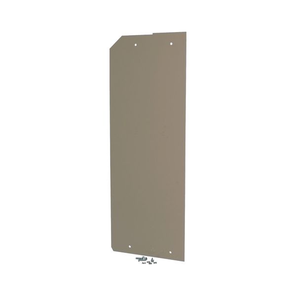 Side wall, for cabling box, H=750mm image 3