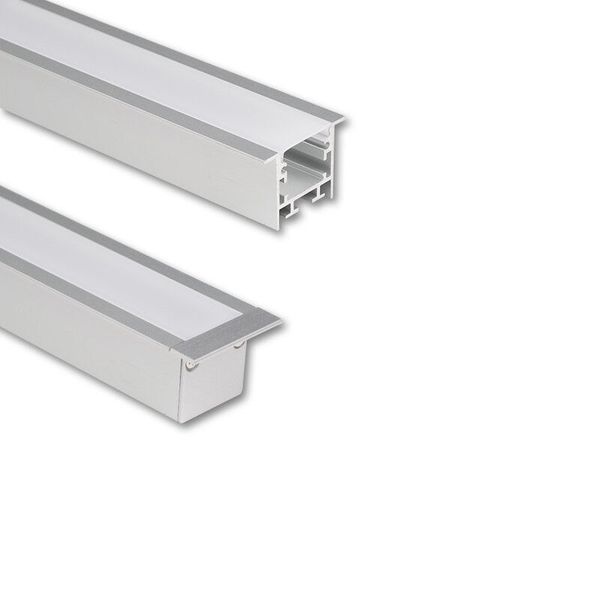 Built-in aluminum profile VF 35x25 mm, h image 1