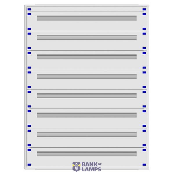 Distribution board insert KVN 60mm, 5-33K, 8-rows image 1