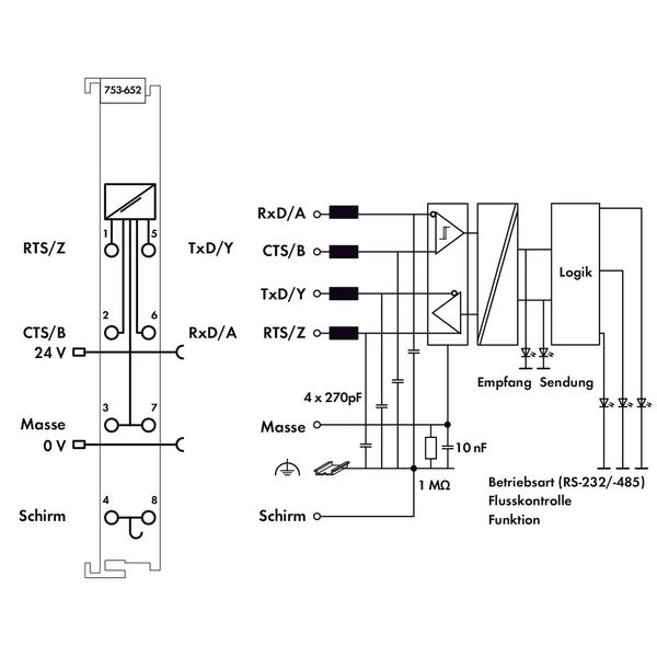RS-232/485 Serial Interface light gray image 4
