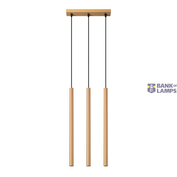 PASTELO 3L GOLD HANGING LAMP G9 3X8W IP20 image 2