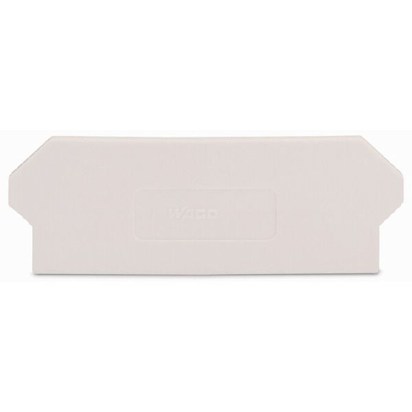 Separator plate 2 mm thick oversized light gray image 2