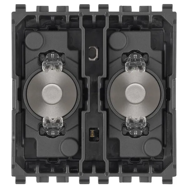 Vintage 2Lever KNXSecure Contr.2M nickel image 1