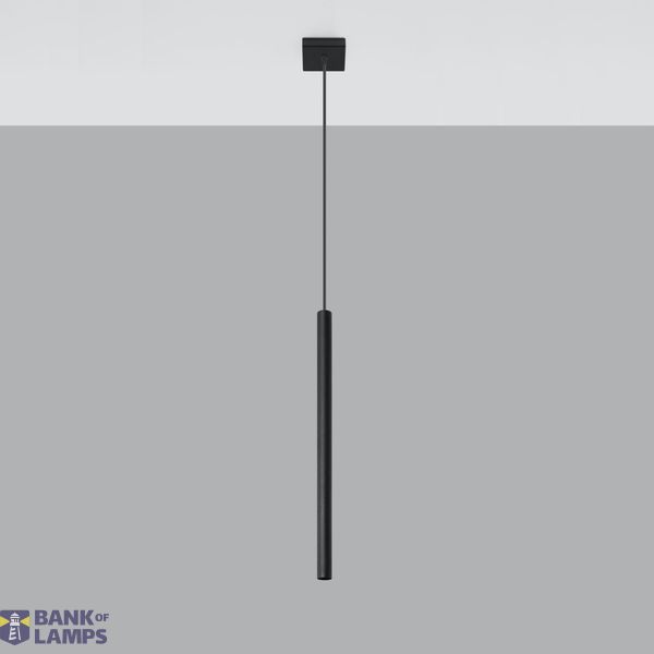 HANGING LAMP PASTELO 1 BLACK G9 1X40W IP20 image 2