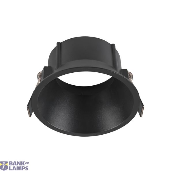 NEW TRIA® 95, ceiling installation ring, recessed, D: 10.3 H: 5.5 cm, IP 20, black image 1