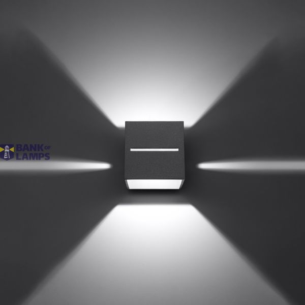 LOBO WALL LAMP GREY G9 1X40W IP20 image 8