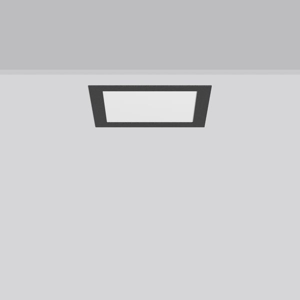 TOLEDO FLAT+ square, 8...15 W, 1050...2100 lm, 830, 840, anthracite, D image 1