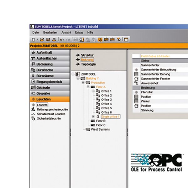 LITENET OPC 3.000 - Interface software, 3000 data points image 1