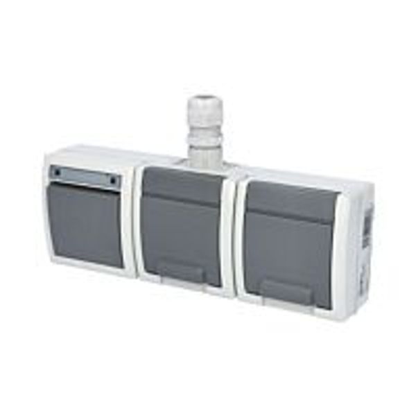 ATLAS switch no. 6 + 2x socket IP65 image 1