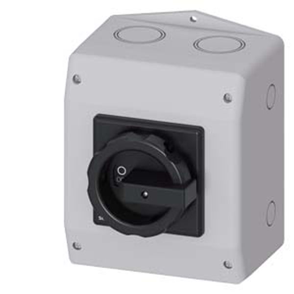 SENTRON, Switch disconnector 3LD, main switch, 6-pole, Iu: 25 A image 1