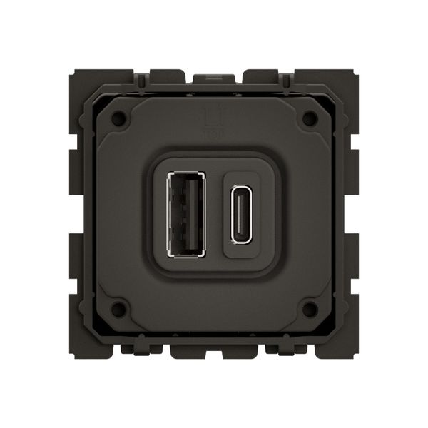 CHARGEUR 2 USB A+C 15W CELIANE image 4