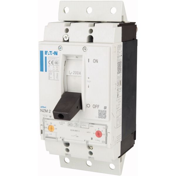 NZMH2-A200-SVE Circuit-breaker, 3p, 200A, plug-in module image 3