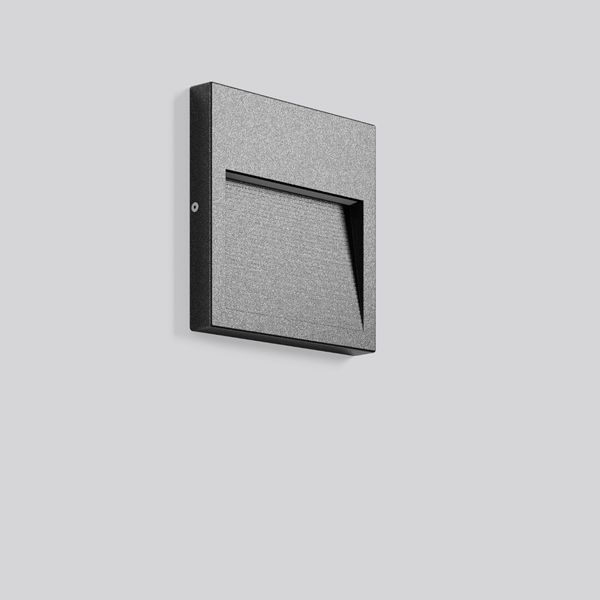 BRICK midi, 10 W, 190 lm, 830, anthracite, on/off Wall luminaires, L 2 image 1
