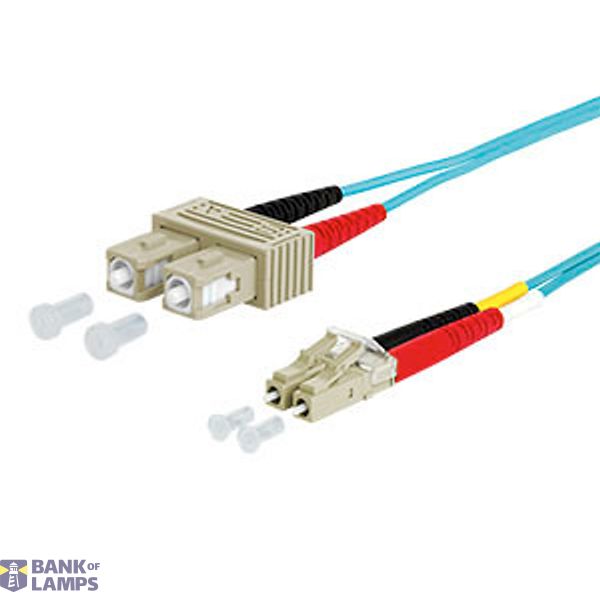 OpDAT patch cord SC-D/LC-D OM3, 15.0 m image 3