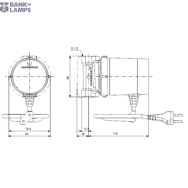 Drinkwater Circulator pump COMFORT 15-14 B PM 80 230V 50Hz image 3