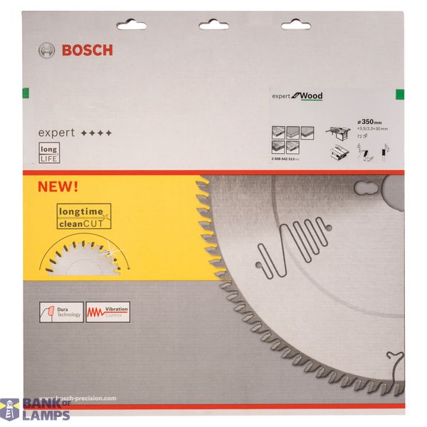 Expert for Wood circular saw blade 350 x 30 x 3,5 mm, 72 image 2