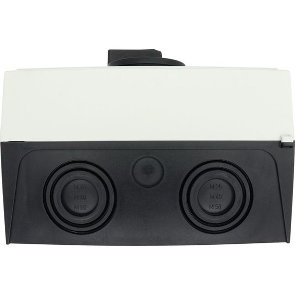 T5-4-15682/I5/SVB-SW Main switch, T5, 100 A, surface mounting, 4 contact unit(s), 6 pole, 1 N/O, 1 N/C, STOP function, With black rotary handle and locking ring, Lockable image 47