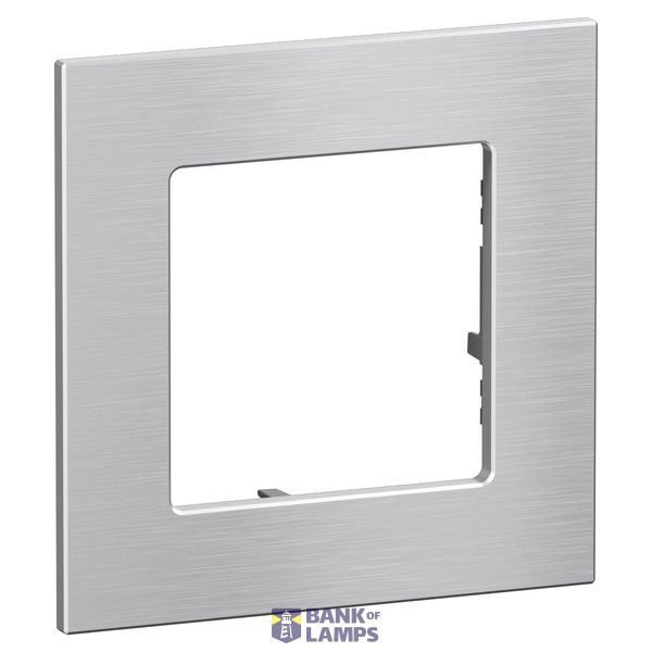 1 GANG PLATE SOLID METAL image 2