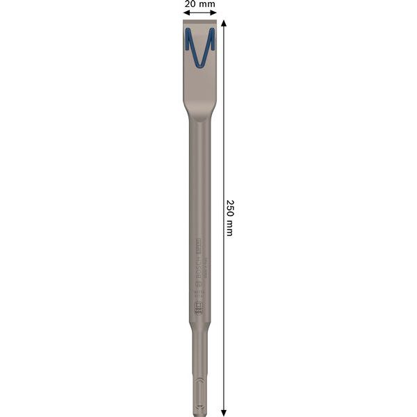 Expert SDS plus-8C Flat Chisel, 20 x 250 mm image 2