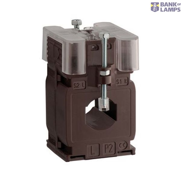 TA221 - Single-phase current transformer - Cable/busbar: ø 21mm - 20.5x10.5mm - Ratio: 200/5A - Class: 0.5/1 - Performance: 6/8 VA image 1